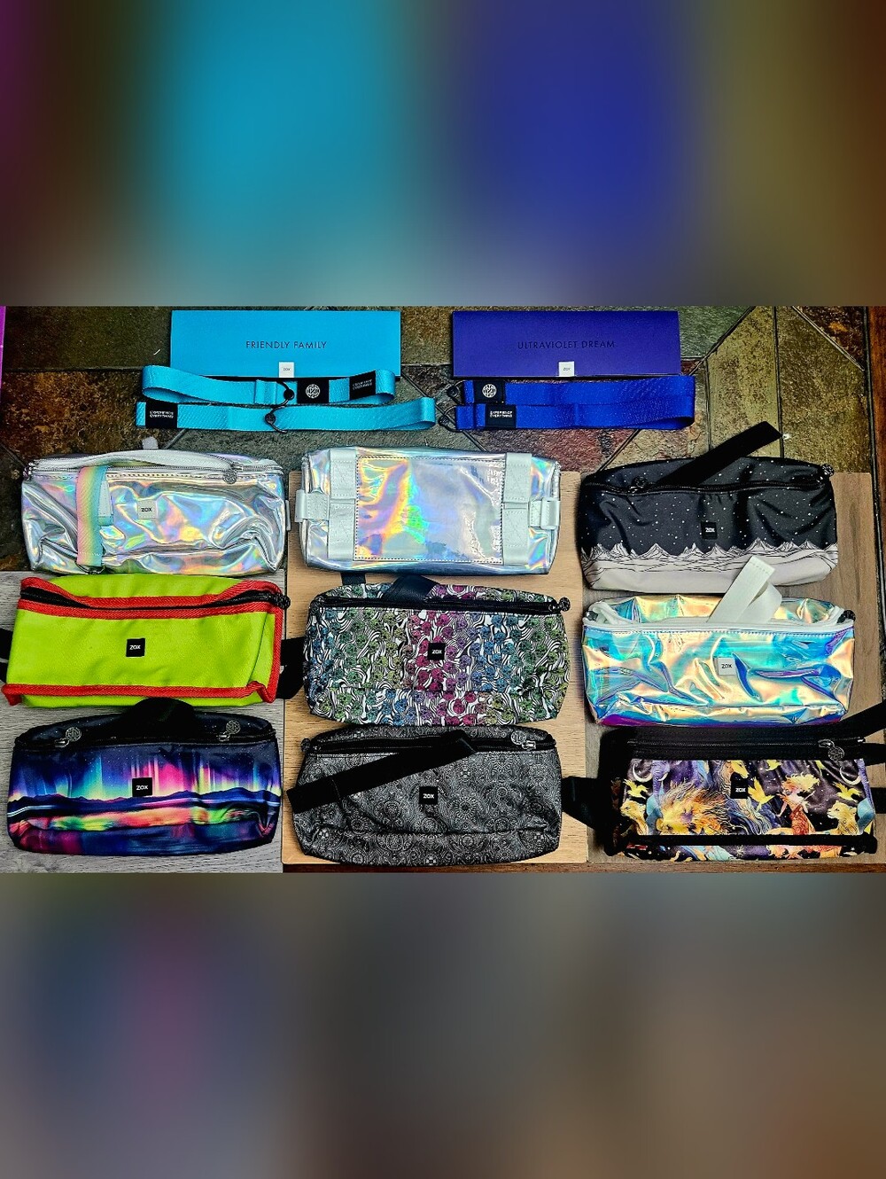 ZOX COLLECTIBLE DAILY BELT BAG FANNY PACK BUNDLE